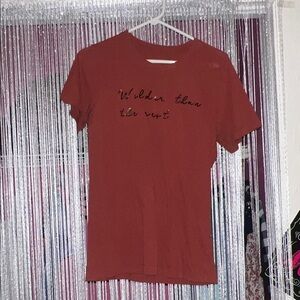 Bella Canvas Red Short Sleeve Tee